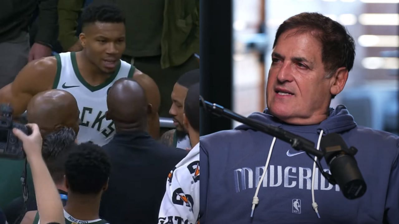 Mark Cuban has an interesting take on what Giannis Antetokounmpo should have done with the basketball after scoring 64 points