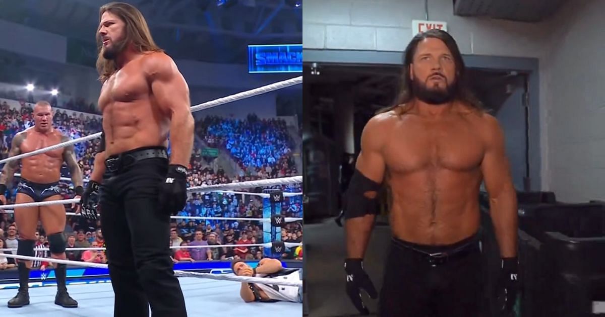 AJ Styles means business after his WWE comeback!