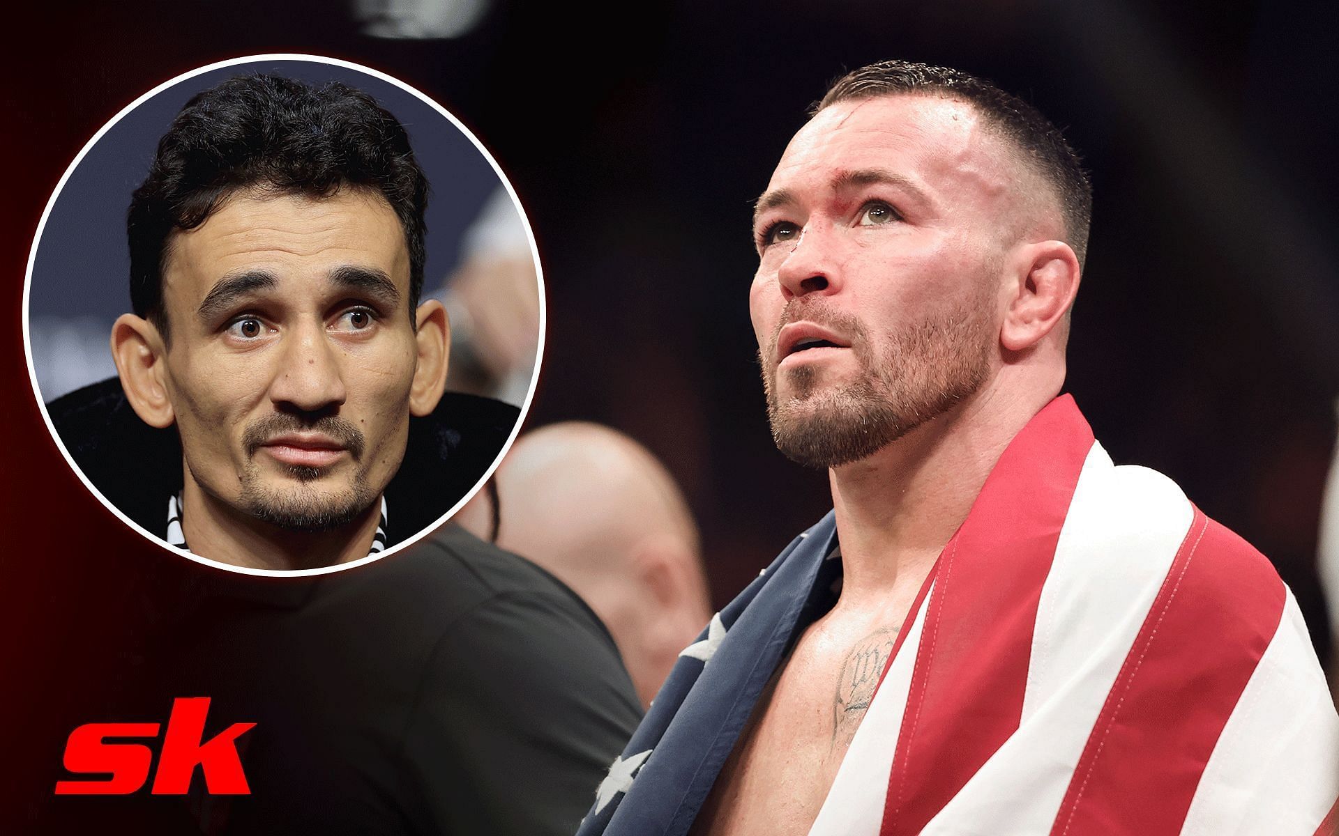 Max Holloway (left) Colby Covington (right) needs help [Image courtesy Getty Images]