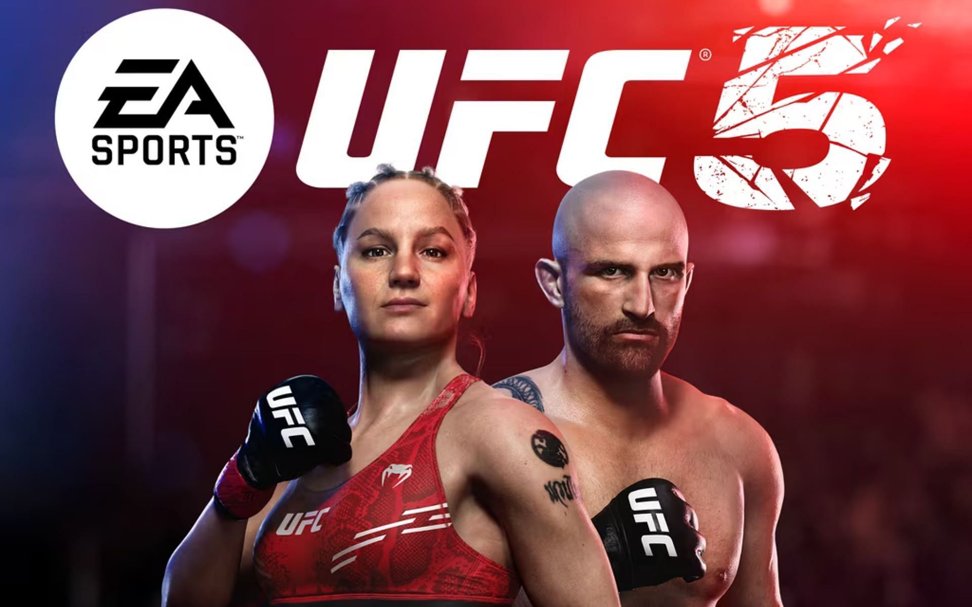 UFC 5 poster. (image via EA Sports)