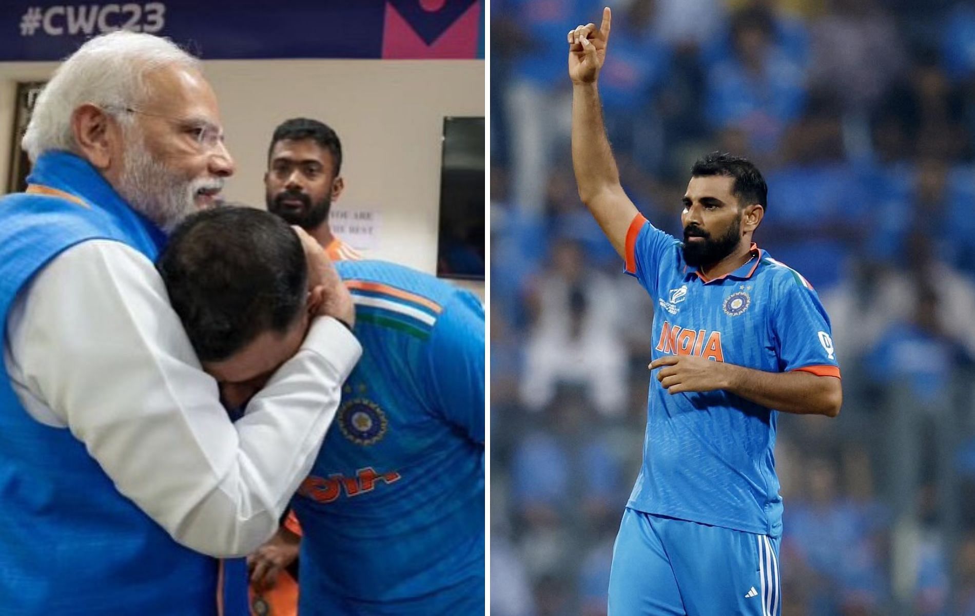 Mohammed Shami was the leading wicket-taker at the 2023 World Cup. (Pics: X)