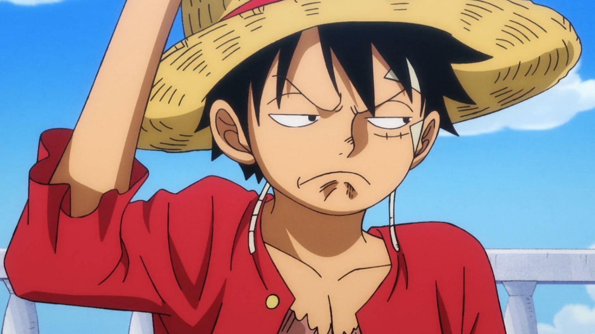 Luffy as seen in One Piece anime (Image via Toei Animation)