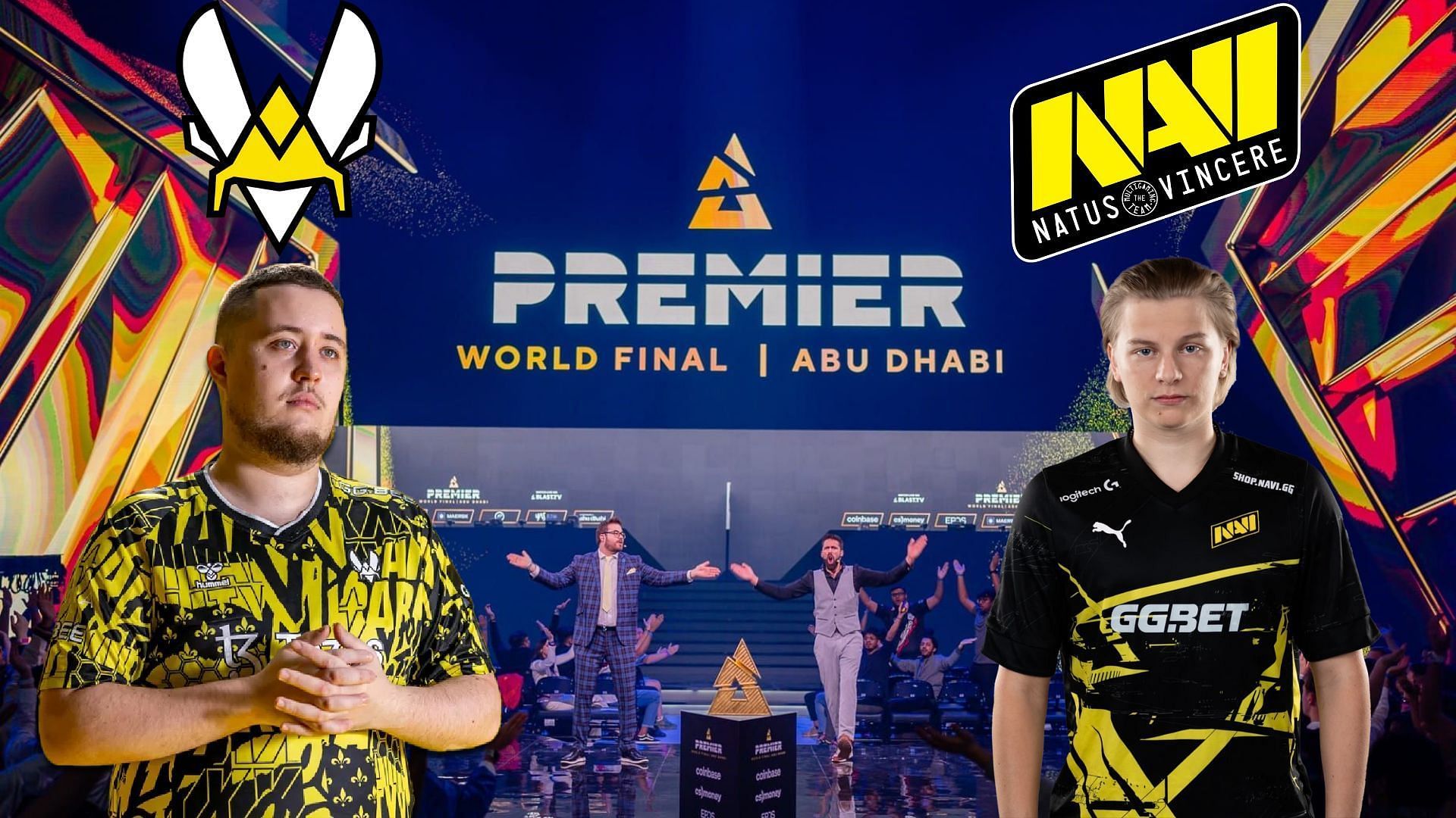 NaVi vs Vitality in BLAST Premier World Finals 2023 (Image via Sportskeeda)