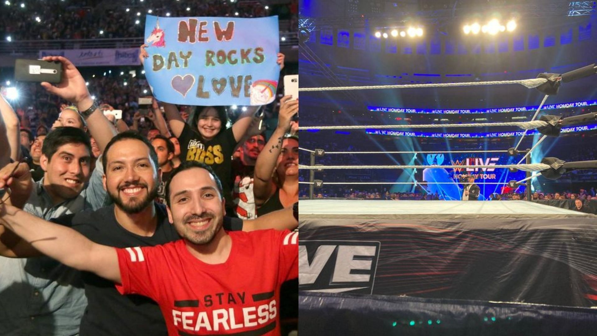 A WWE Superstar made his return to action at MSG