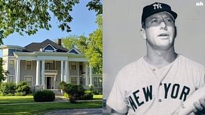 Inside Yankees legend Mickey Mantle's former $188,900 Kansas mansion built in 1904, accentuated unique carved rungs and oak pillars