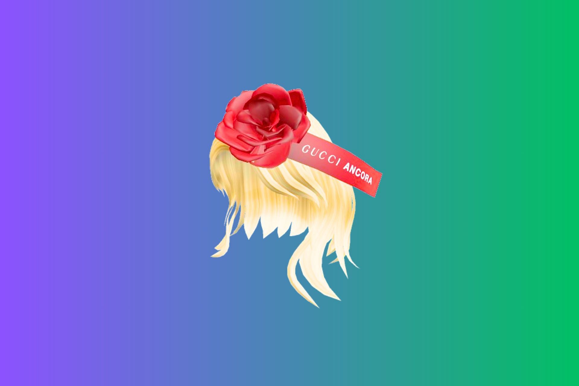 Gucci Ancora Hair (Image via Roblox)