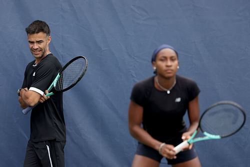 Pere Riba and Coco Gauff