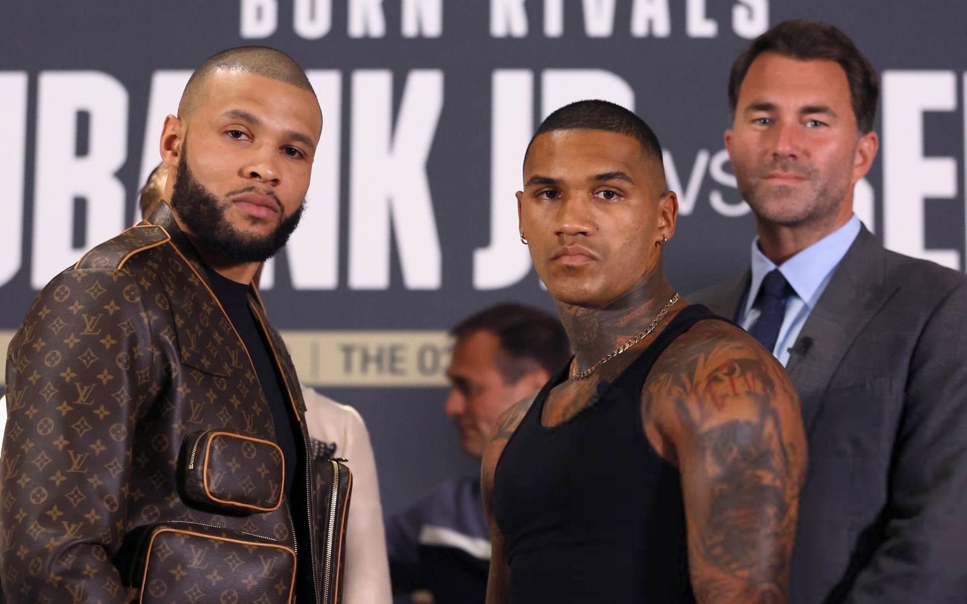 Chris Eubank Jr. (left) labeled as 