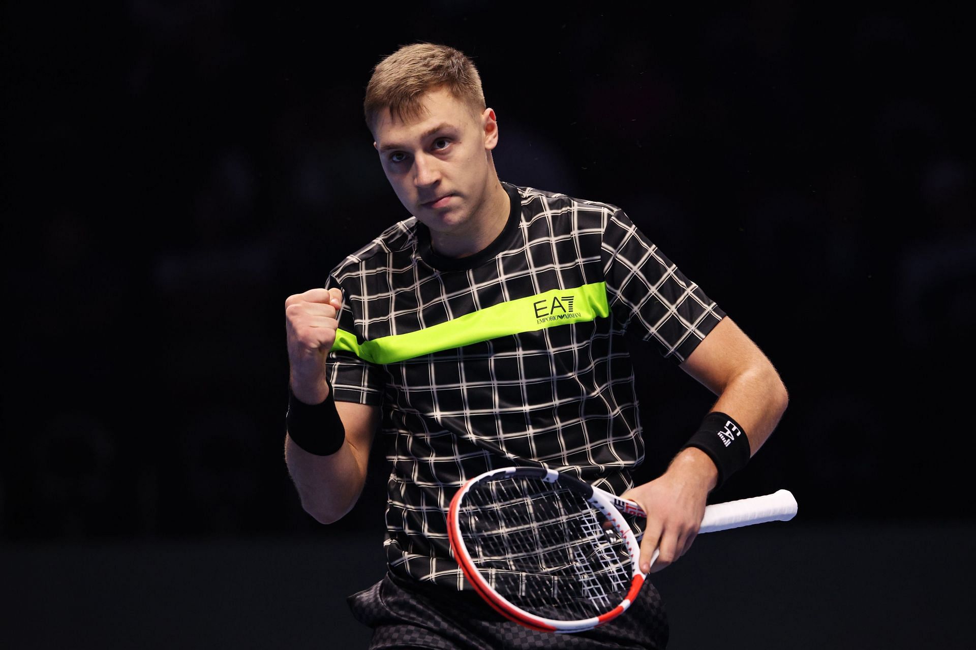 Hamad Medjedovic at the Next Gen ATP Finals