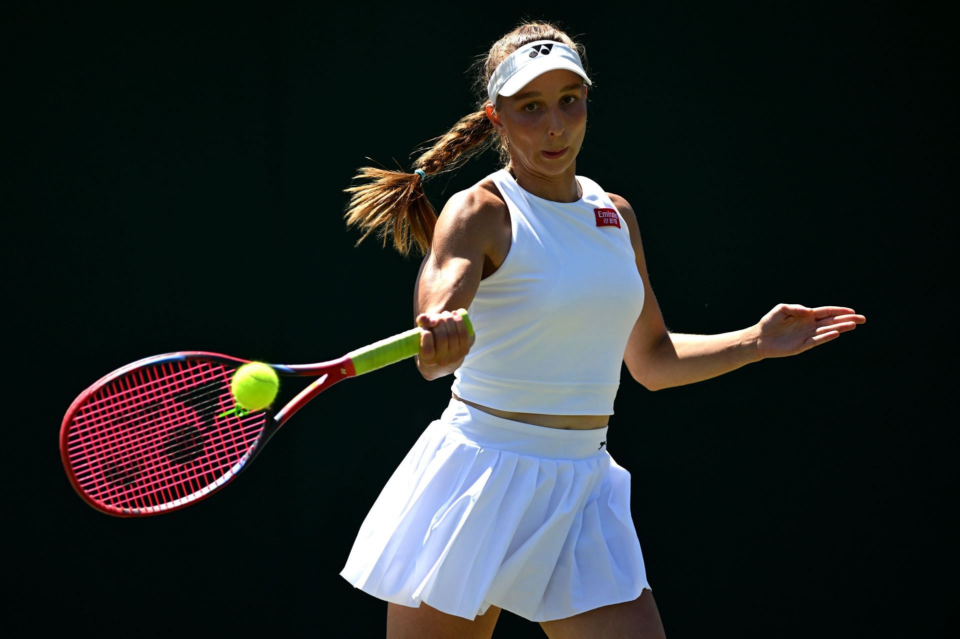 Tamara Korpatsch at the 2023 Wimbledon.