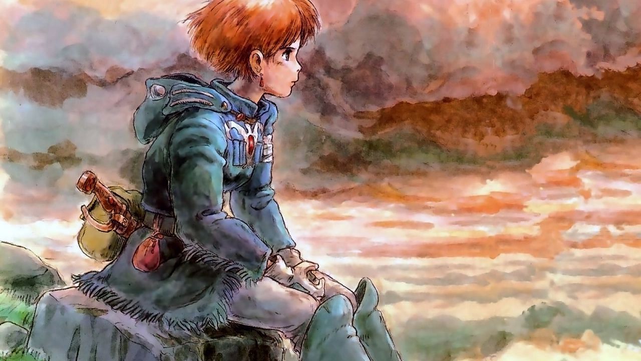 Titular princess protagonist of the women-centric manga series Nausicaa of the Valley of the Wind as seen in the manga&#039;s official artwork (Image via Tokuma Shoten)