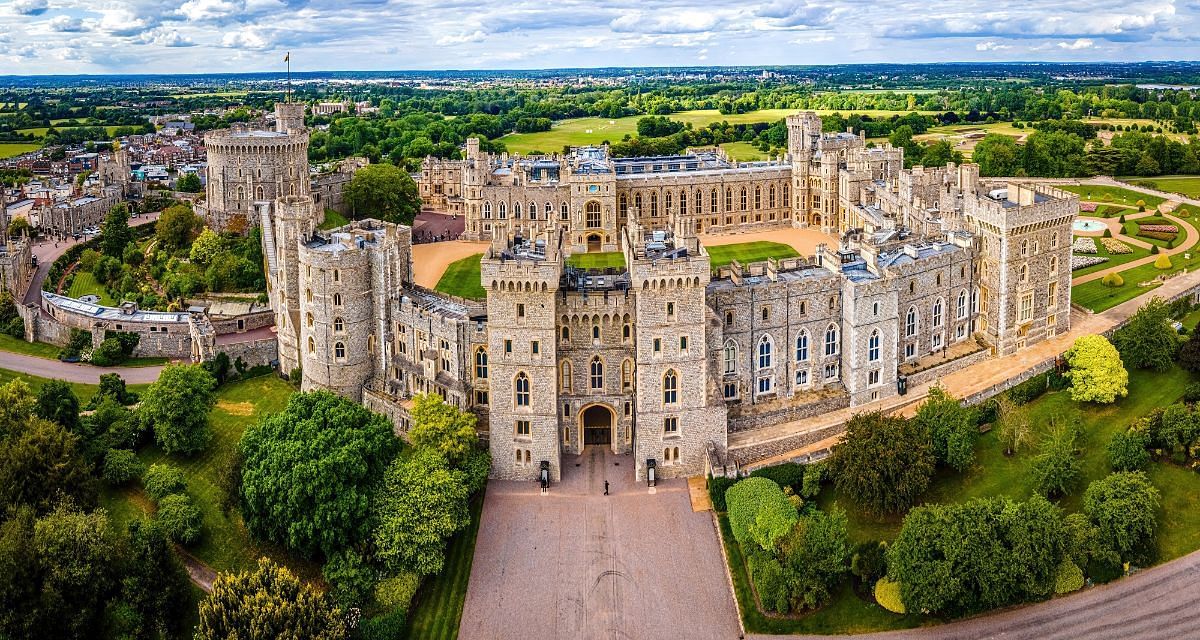 Windsor Castle - Image via https://www.windsorgreatpark.co.uk