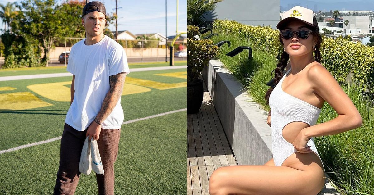 Dillon Gabriel&rsquo;s GF Zo Caswell shares an adorable snap of New Oregon QB as the couple gets in the Christmas spirit