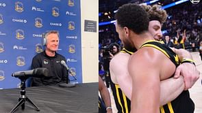"He's just happy for everybody": Steve Kerr reveals Steph Curry's impact despite missed 3-pointers