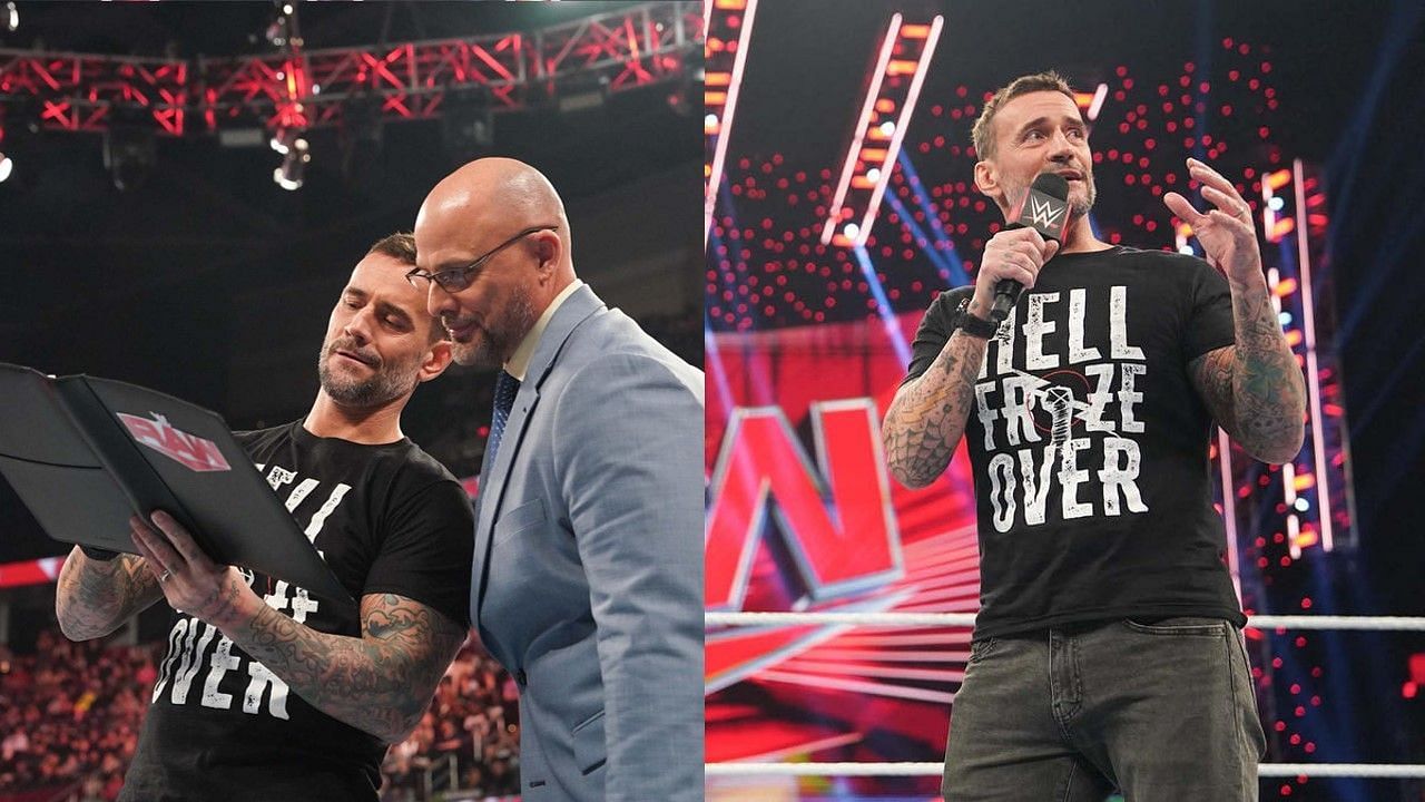 CM Punk signed with Monday Night RAW this week