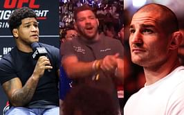 "I thought he was joking"- Gilbert Burns reveals Sean Strickland’s first reaction to seeing Dricus du Plessis when he arrived at UFC 296