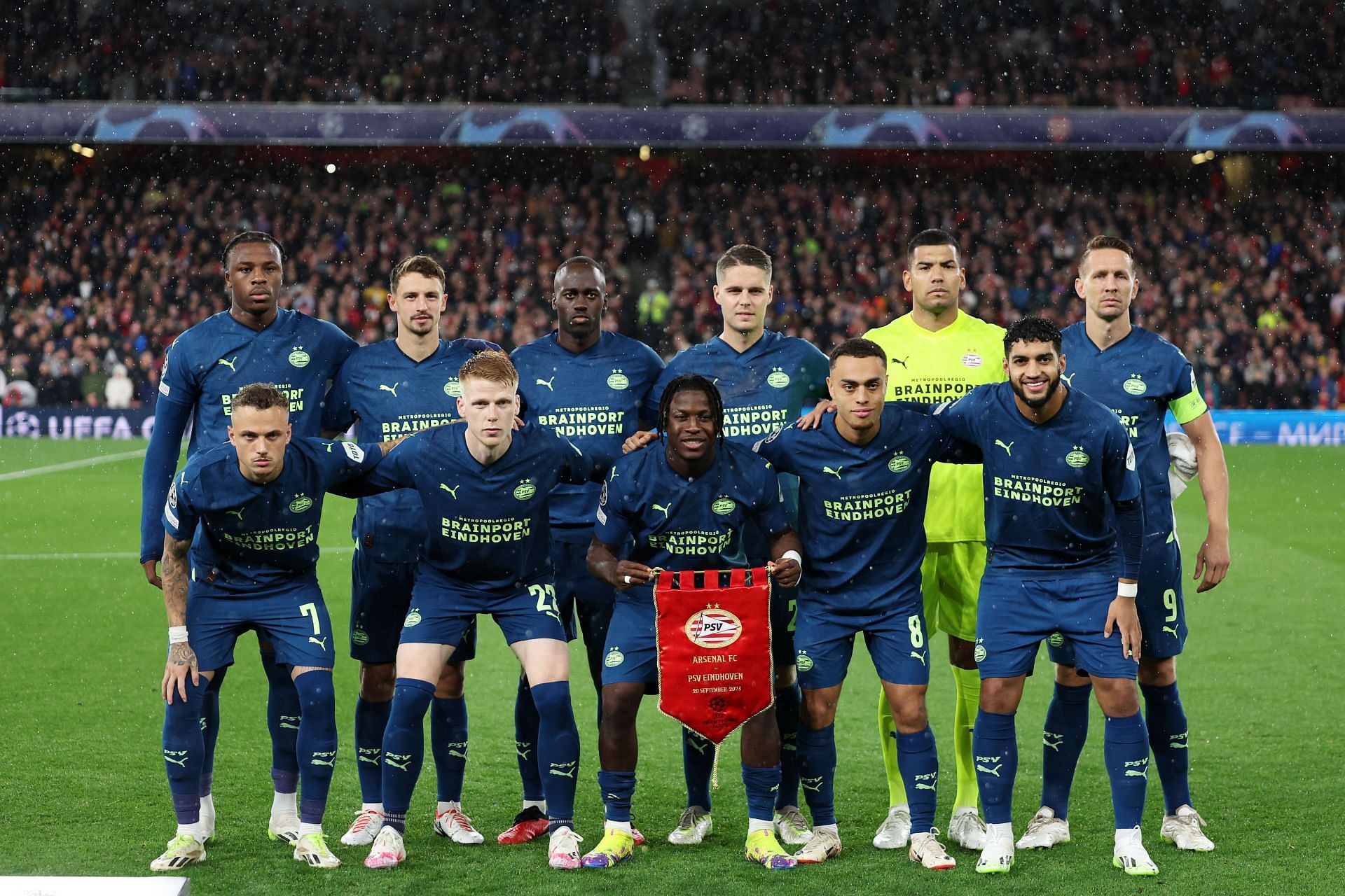 Arsenal FC v PSV Eindhoven: Group B - UEFA Champions League 2023/24