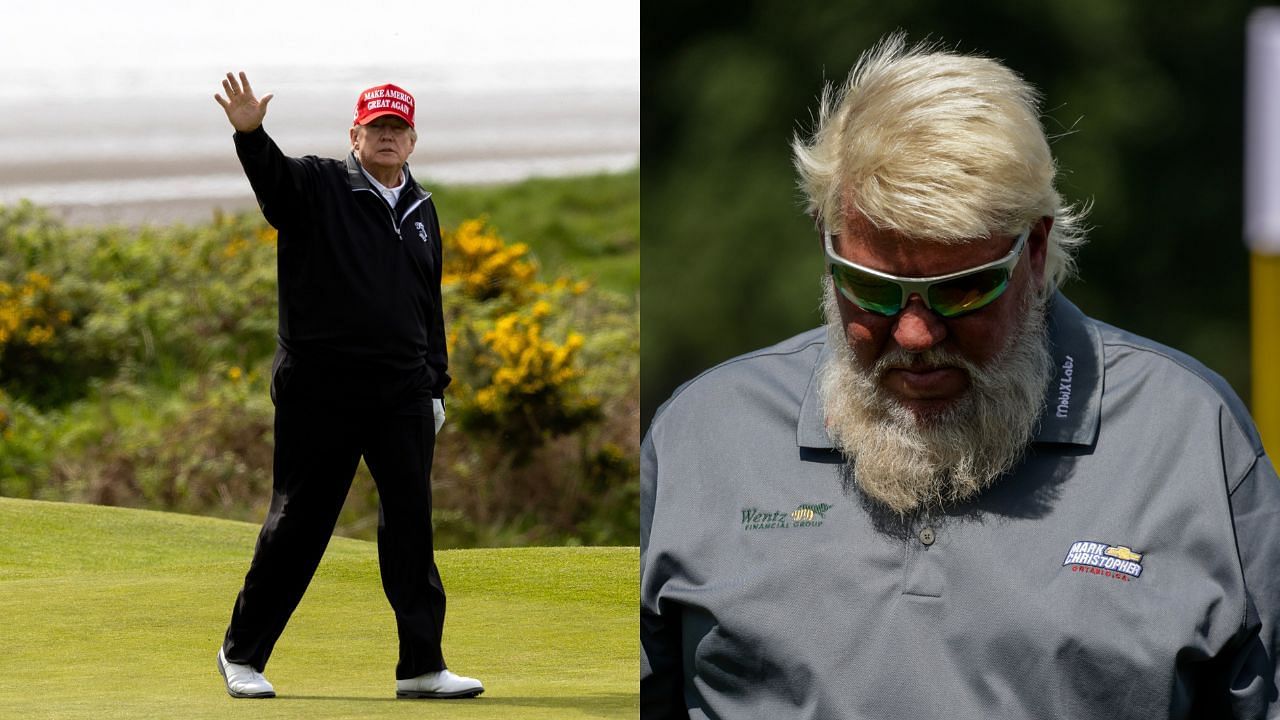 John Daly wants Donald Trump back in office