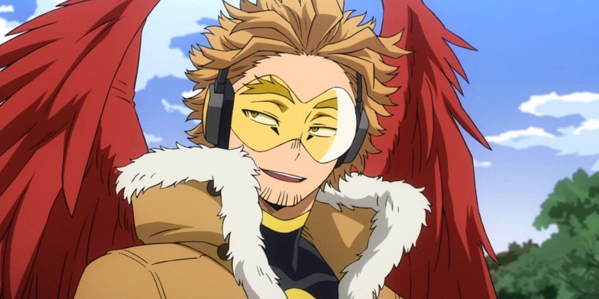 Hawks as seen in My Hero Academia (Image via Bones)