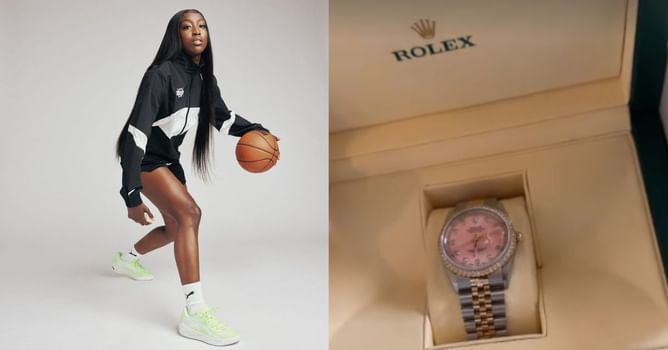 $1,100,000 NIL-worth LSU star Flau'jae Johnson surprises her mom with a $15,000 Rolex for Christmas
