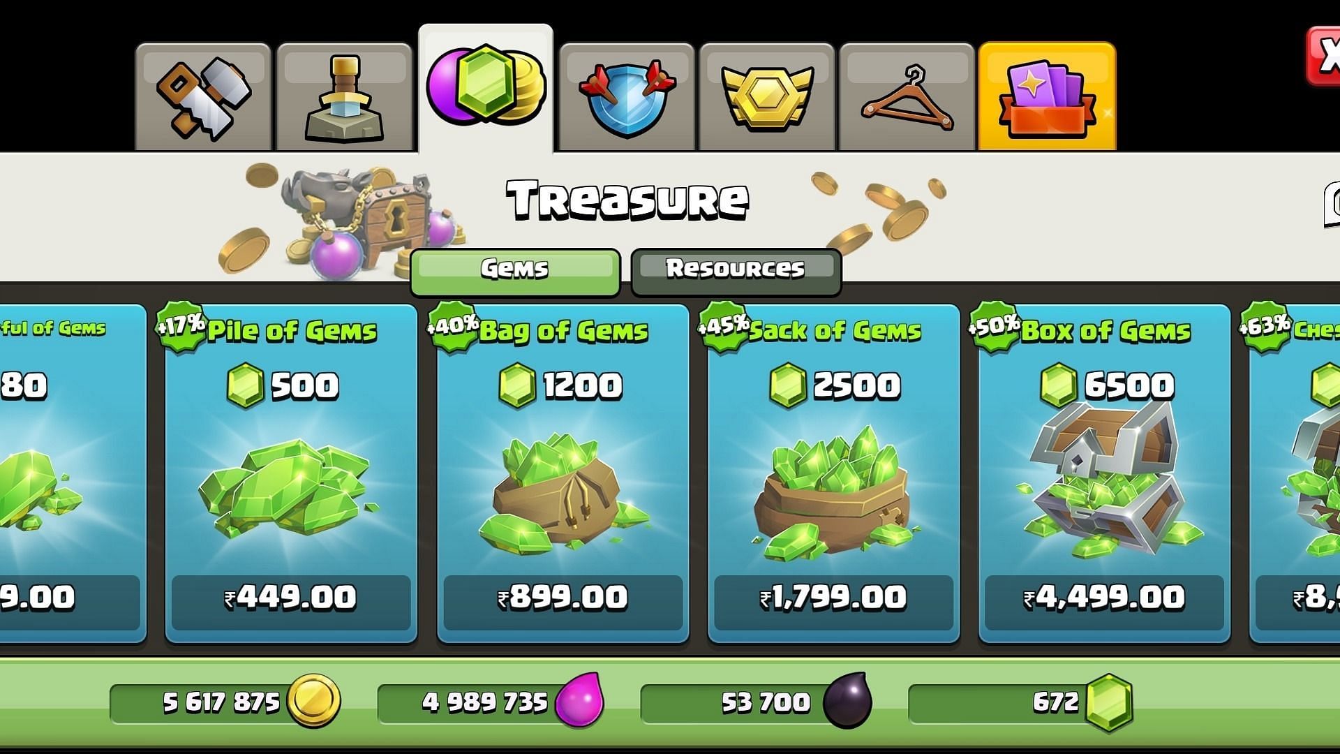 Grab 500 Clash of Clans Gems for free (Image via Supercell)