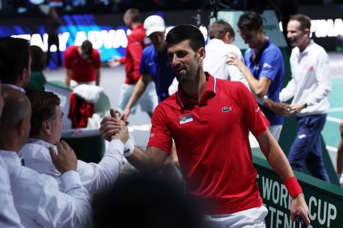 Davis Cup Final - Italy v Serbia Semi-Final