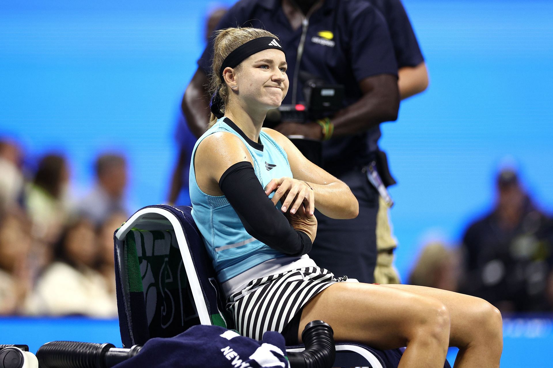 Karolina Muchova at the 2023 US Open