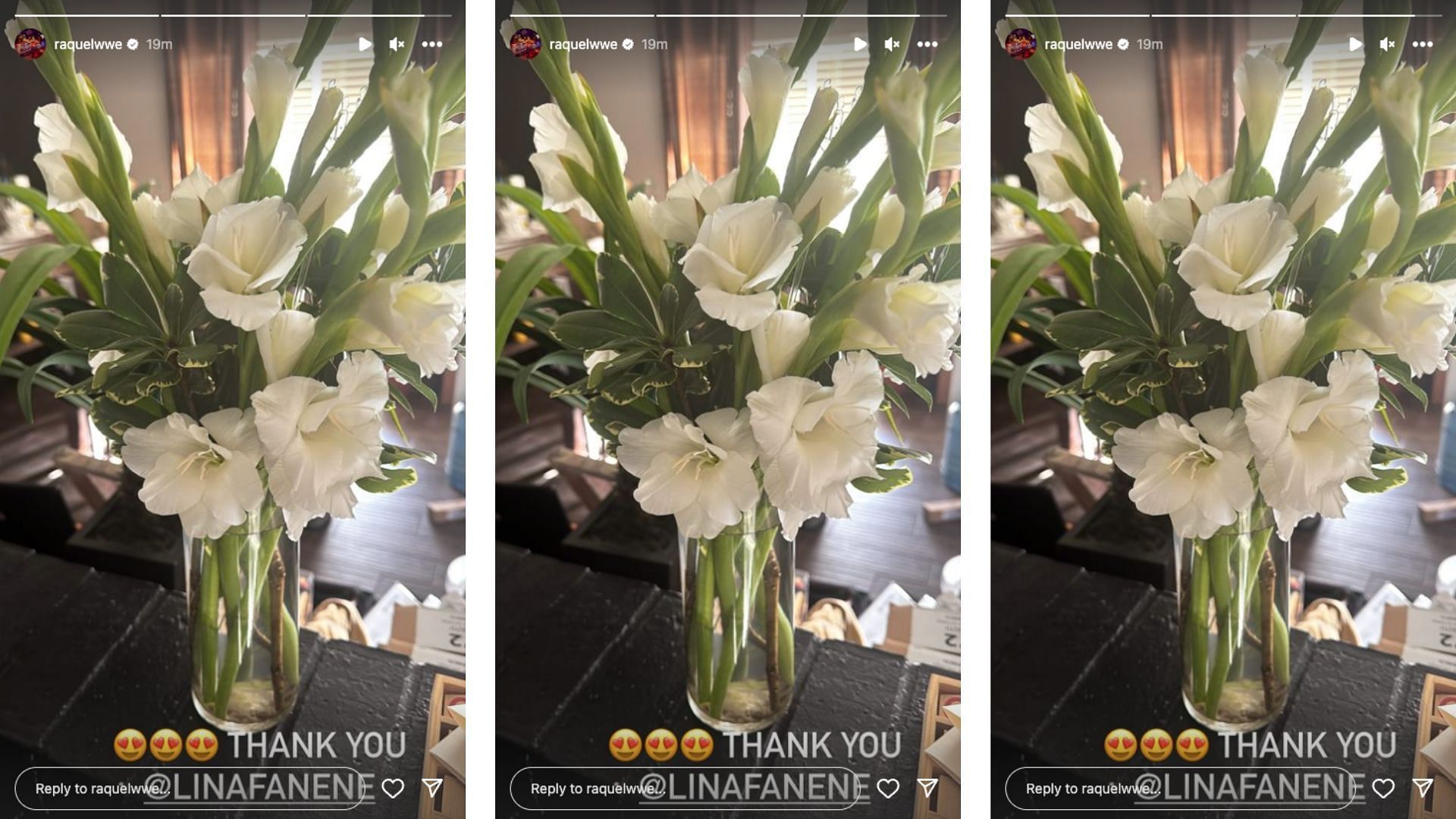 Rodriguez thanks Jax for sending her flowers