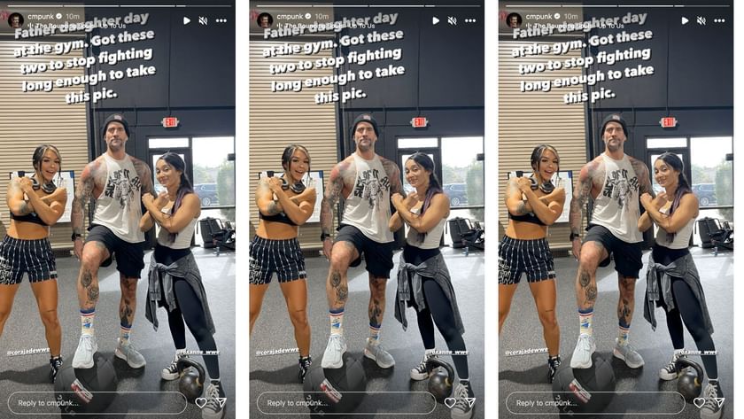 WWE: "Father daughter day" - CM Punk shares heartwarming update with NXT stars