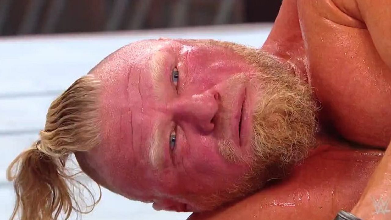 Brock Lesnar has beaten this superstar only once