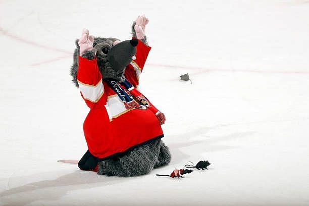 Florida Panthers Mascot Viktor E. Ratt