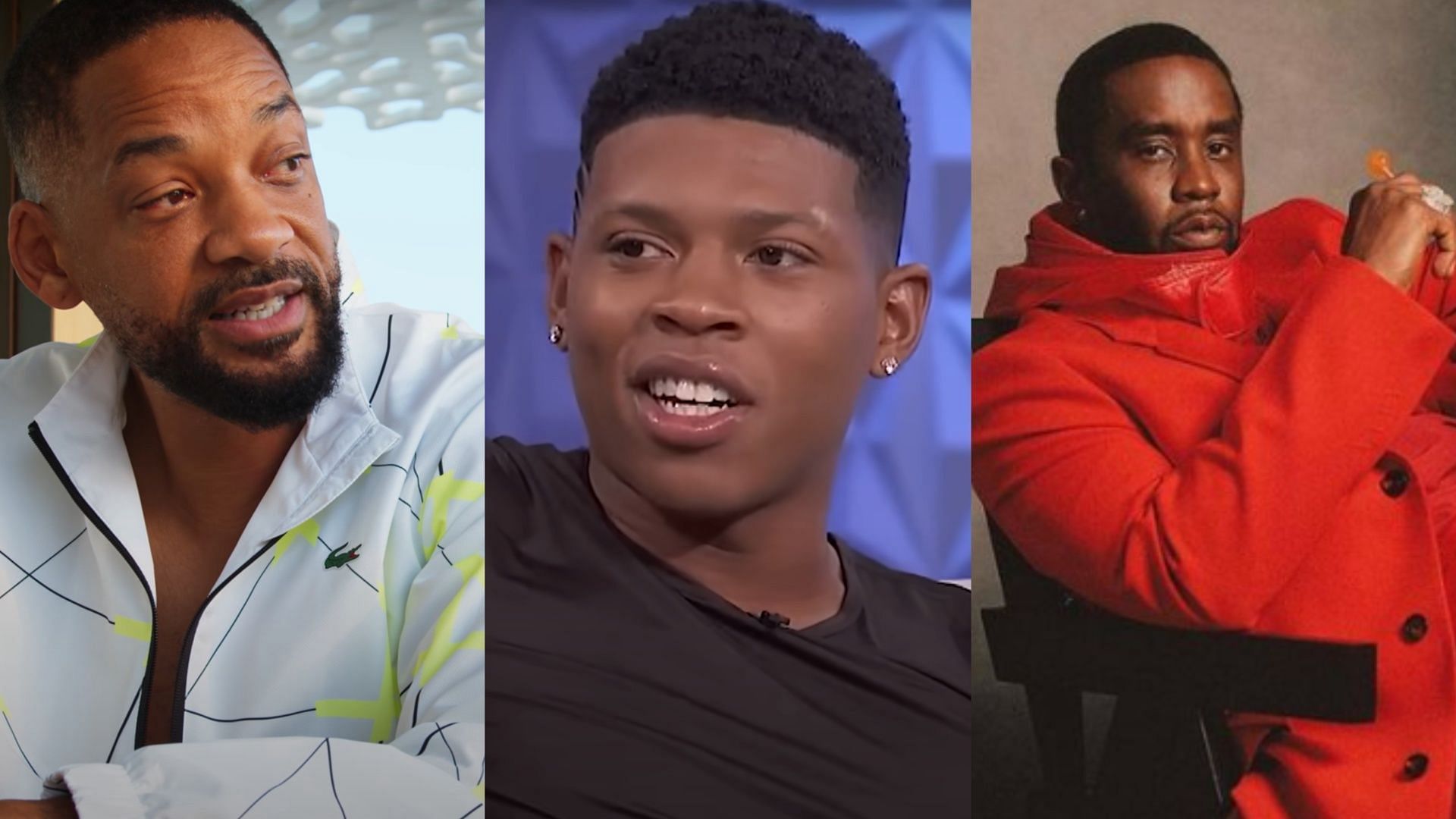 Claims of Bryshere Gray allegedly suing Diddy go viral online (Images via YouTube and diddy/Instagram)