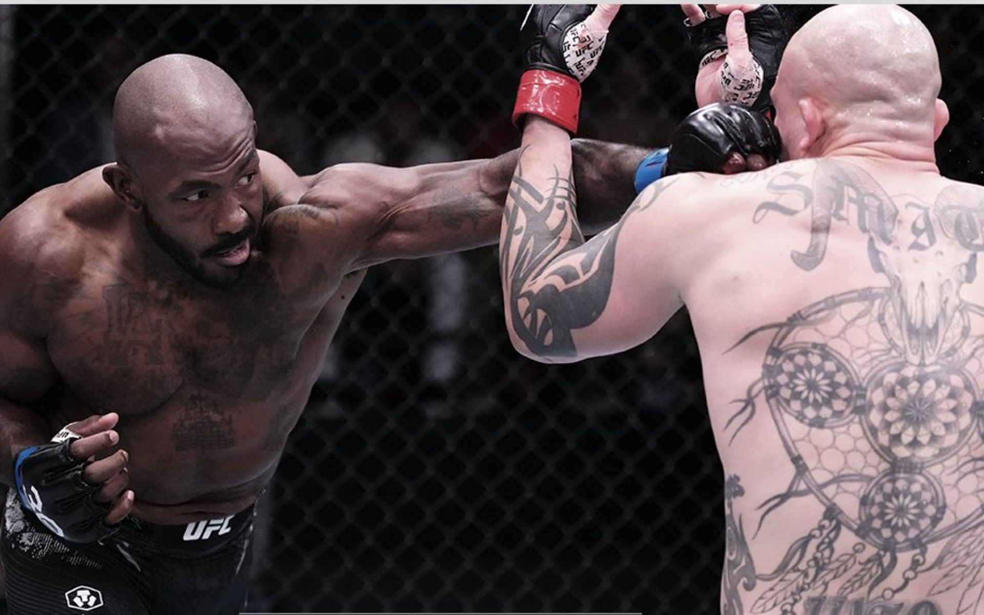 Khalil Rountree scored a brutal knockout against Anthony Smith [Image Credit: @ufc on X]