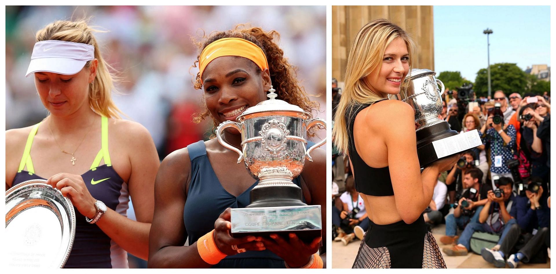 Sharapova who lost the 2013 French Open final to Serena Williams reigned supreme in 2014