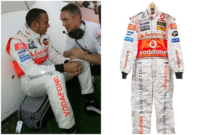 Lewis Hamilton’s race suit from his first-ever F1 race win auctioned for a record $241,300 in New York