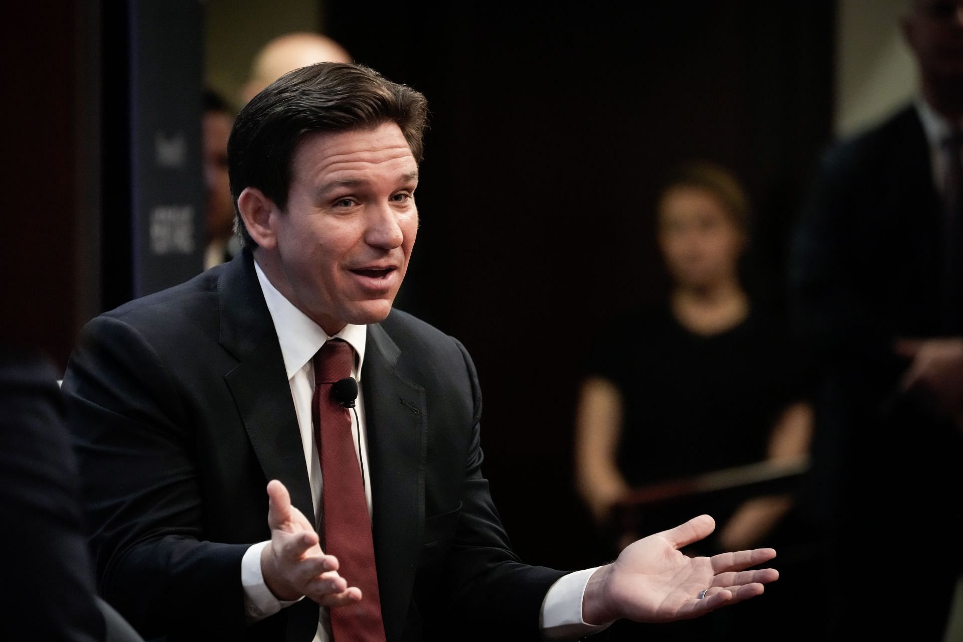 Presidential Candidate Ron DeSantis Speaks At The Heritage Foundation In Washington, D.C.
