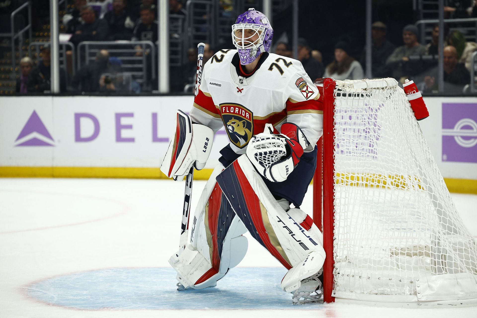 Sergei Bobrovsky of the NHL&#039;s Florida Panthers