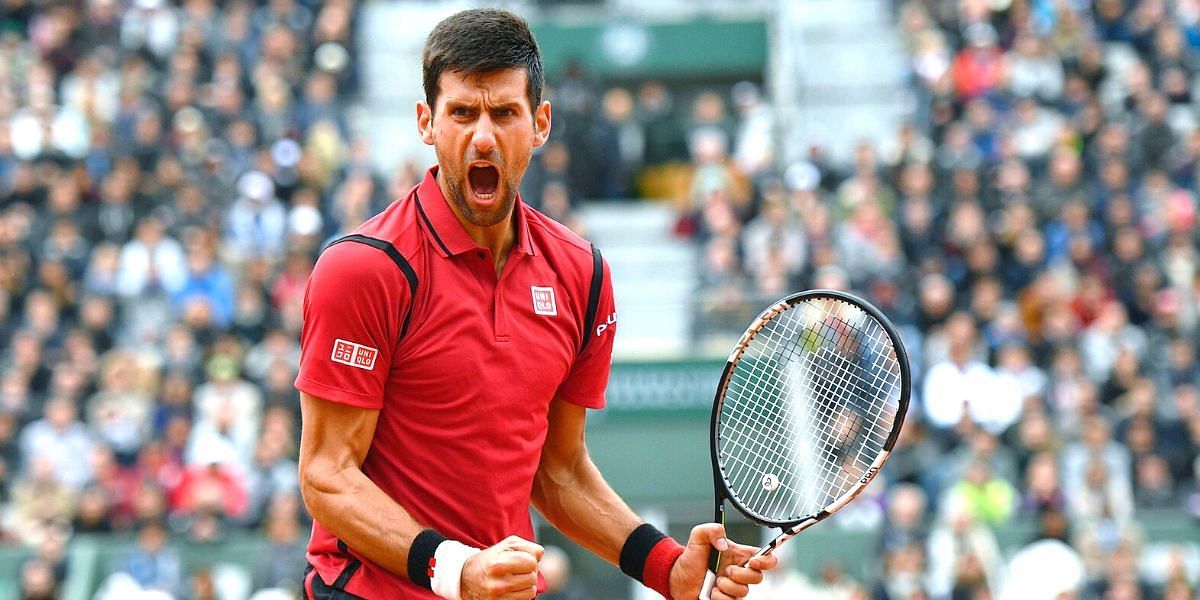 Novak Djokovic pictured during the 2016 Roland Garros 