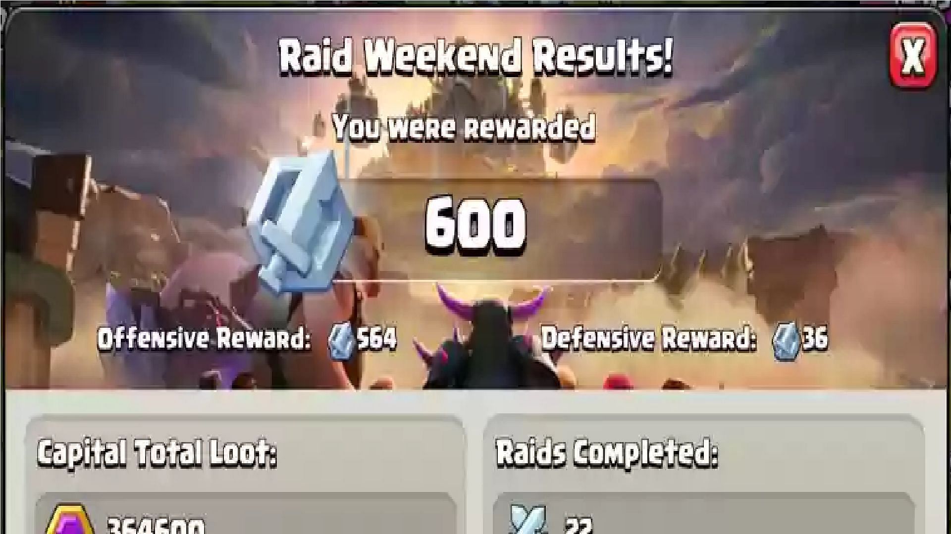 Here is how to grab all the Raid Medals in COC (Image via Supercell)