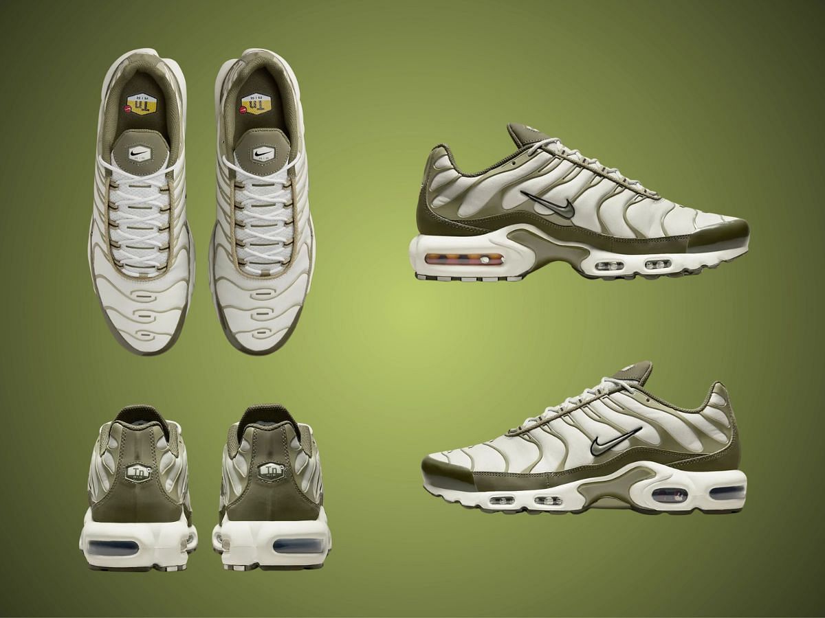 Here&#039;s another look at the upcoming Nike Air Max Plus sneakers (Image via Nike)