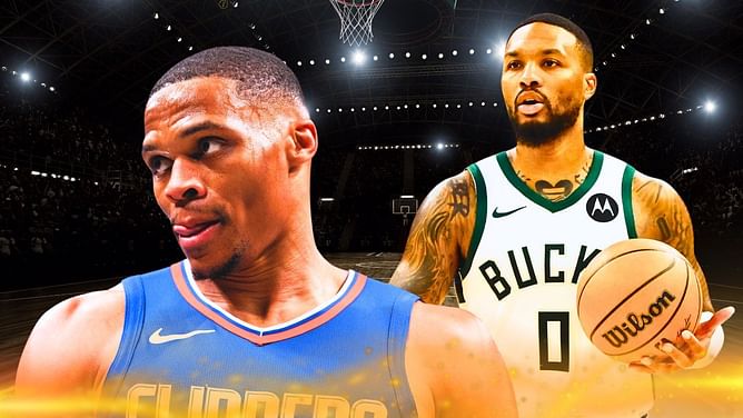 5 NBA players wearing number 0 at the moment ft. Russell Westbrook