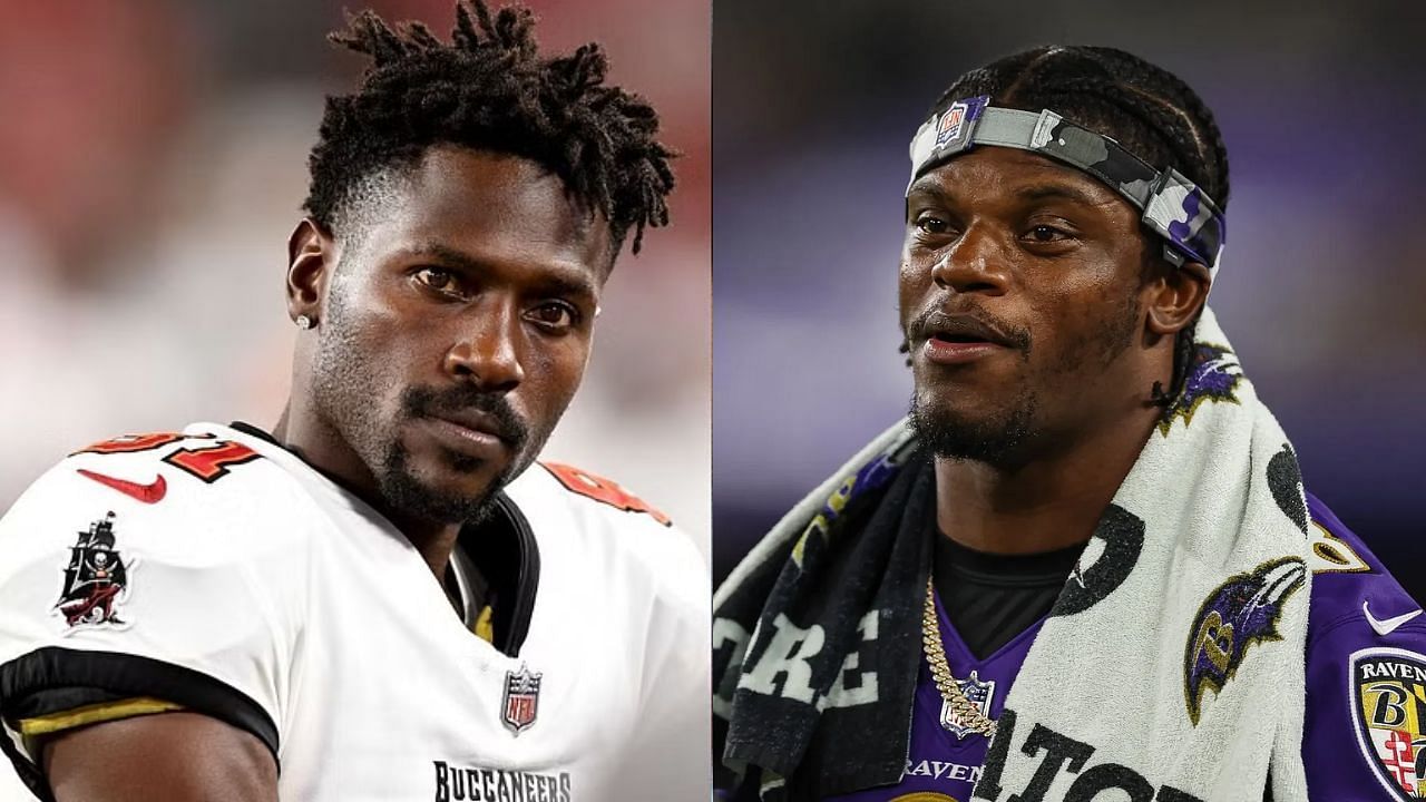 Antonio Brown wants another MVP award for Lamar Jackson