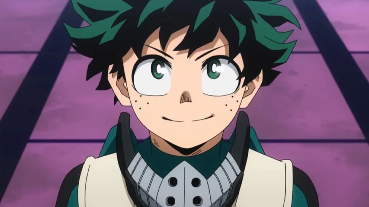 Izuku &quot;Deku&quot; Midoriya, the protagonist of My Hero Academia (Image via Bones).