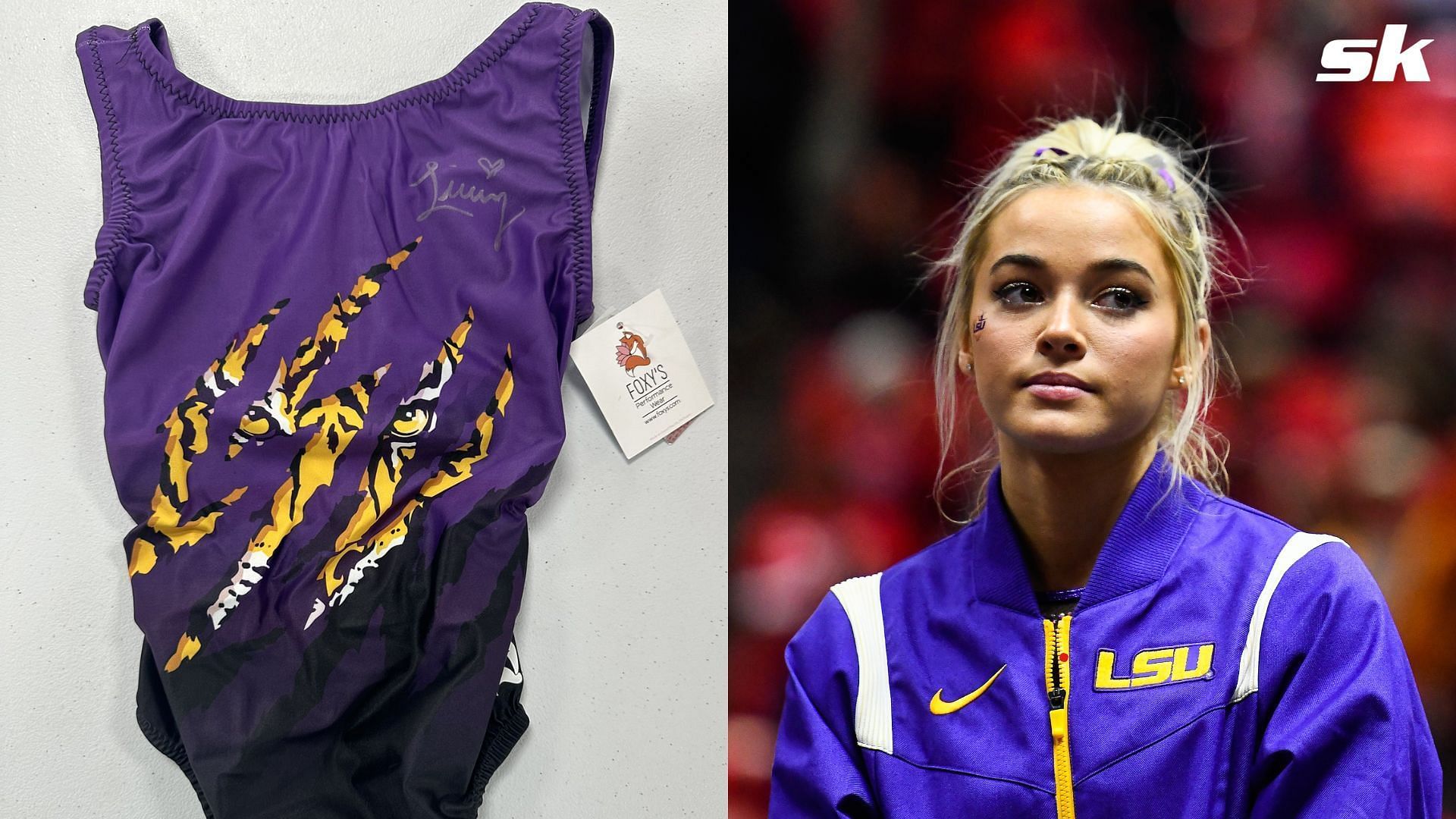 Leotards signed by gymnast Olivia Dunne sold out at break-neck speed