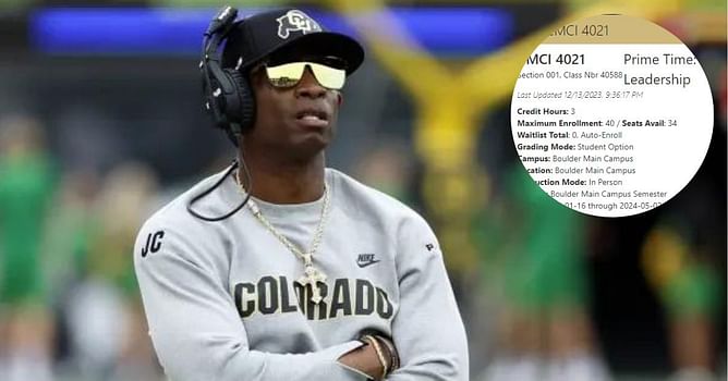 Deion Sanders gets honored by University of Colorado via latest “Prime Time” course after raking in $113,000,000 for Boulder