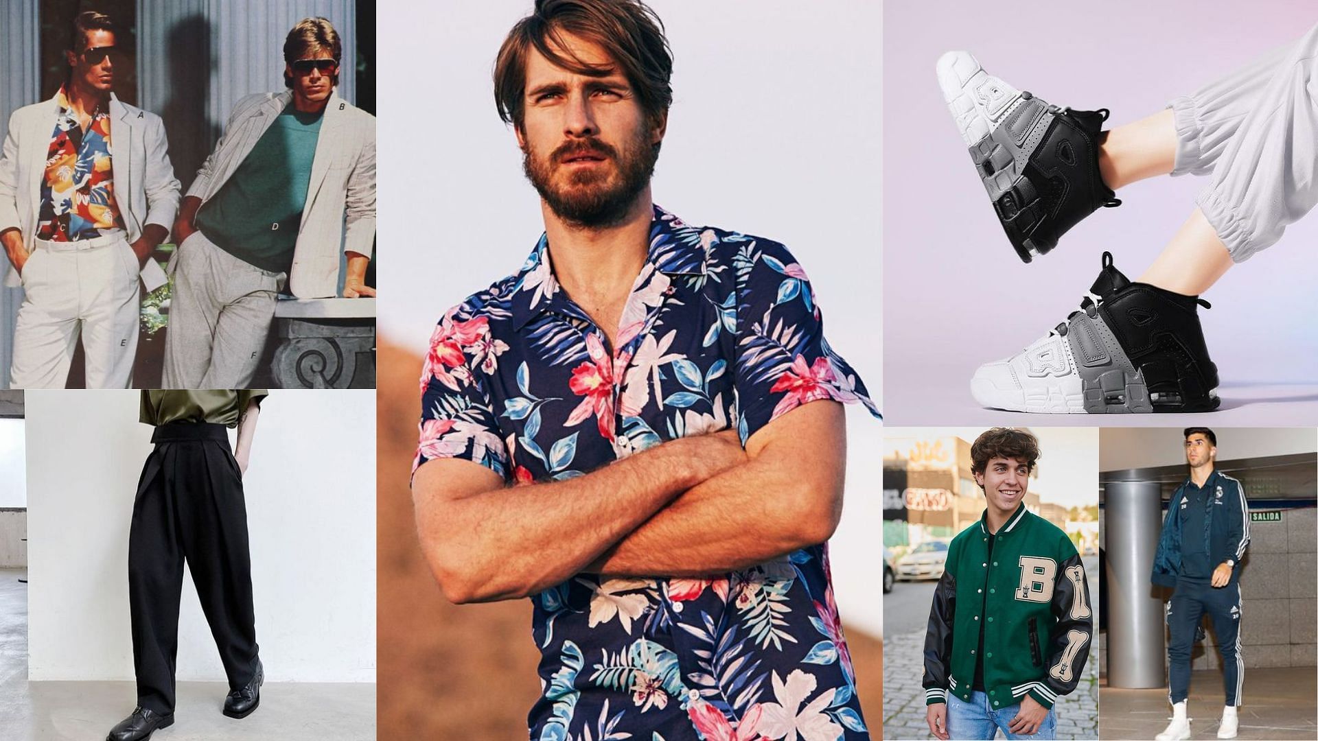 13 best 80s fashion outfits for Men 2023 ( Image via Pinterest/ vintage Dancer/night city clothing/ Aelfric Eden)
