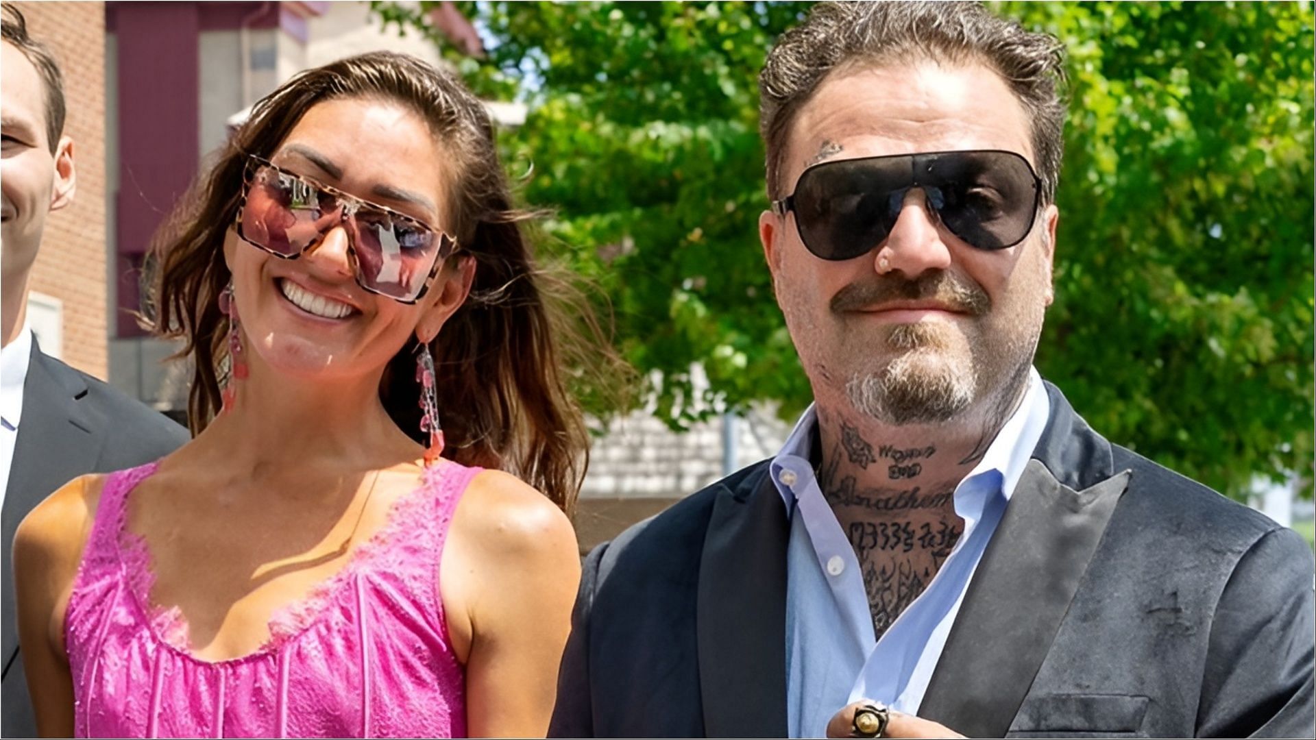 Bam Margera and Dannii Marie are now engaged to each other (Image via MrsBarnesII/X)