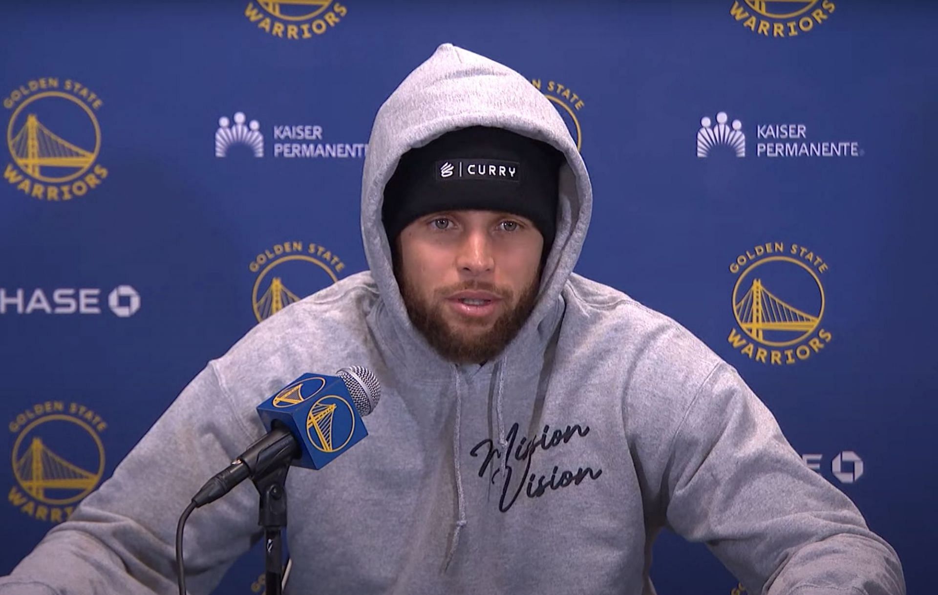 Steph Curry airs his frustrations on the unbalanced calls during the Warriors loss to the Nuggets on Christmas Day