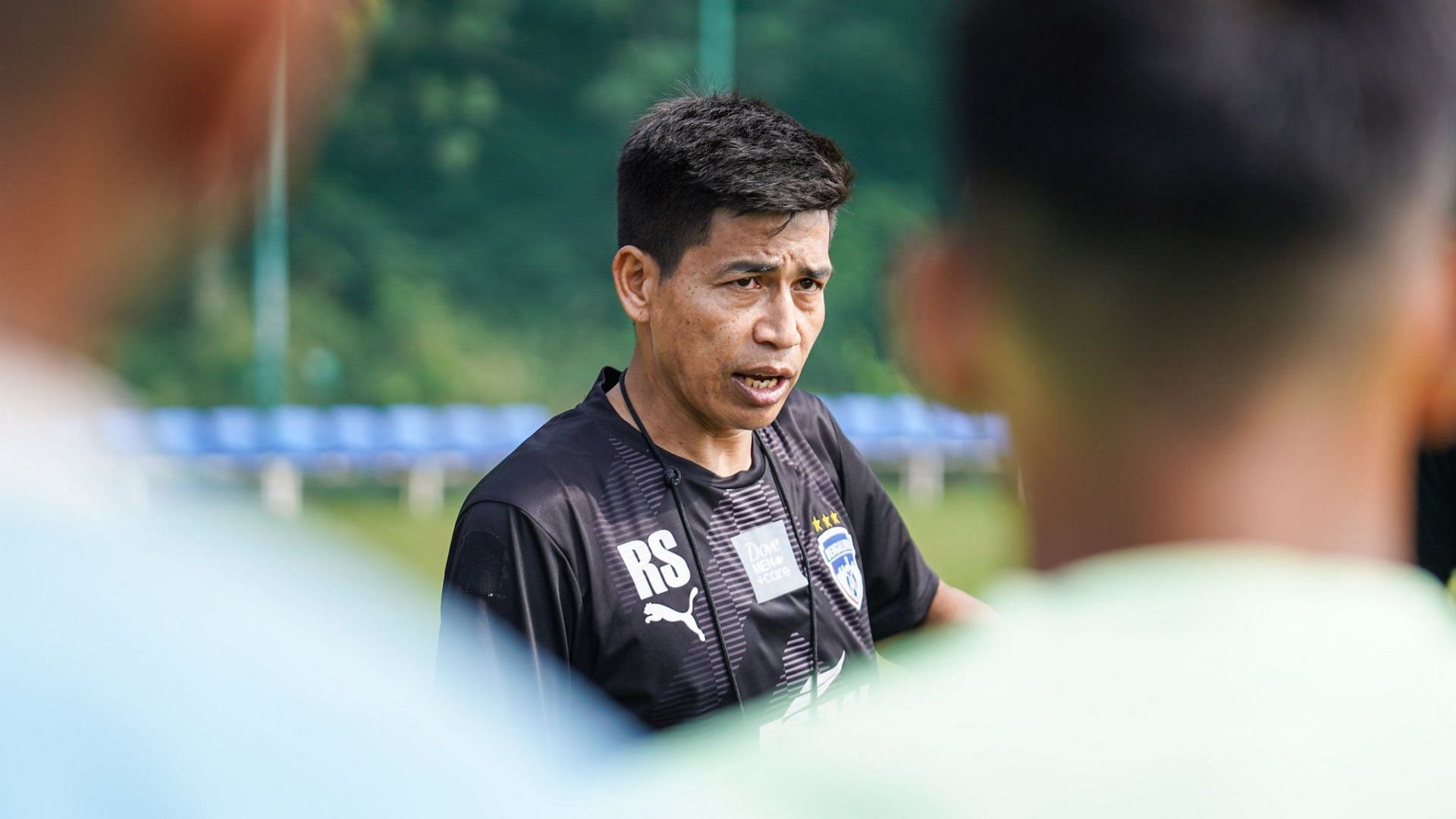 Interim head coach Renedy Singh is focused on the task at hand. (BFC)