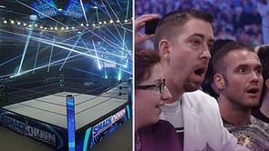 Former WWE champion gets knocked out in an unusual manner during match on SmackDown